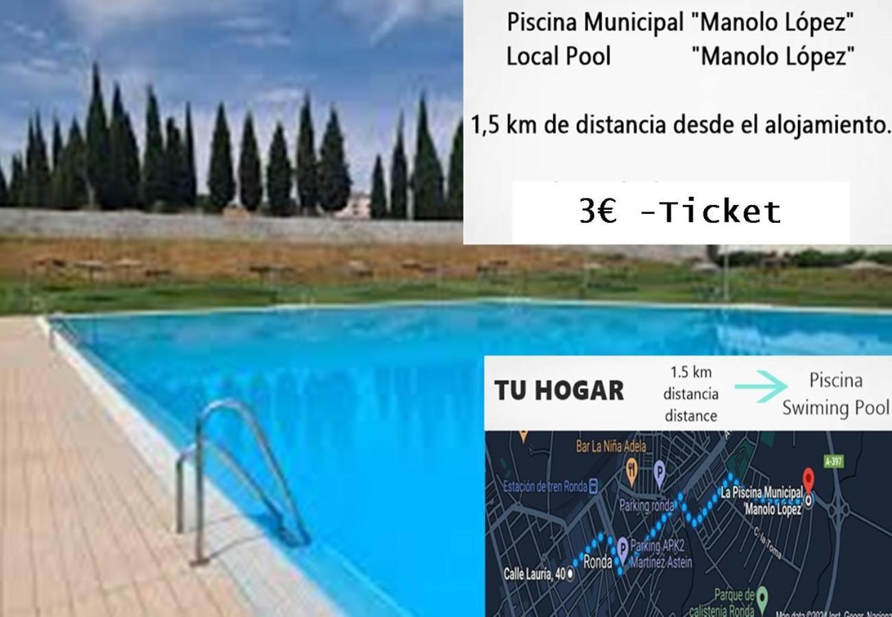 Tu Hogar Desayuno, Parking Y Piscina Incluidos 龙达 外观 照片